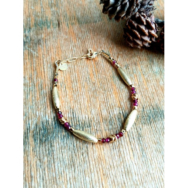 Hanka IN apyrankė su granatais